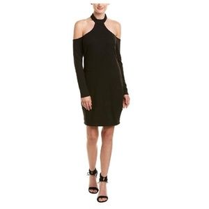 CeCe Womens Aria Halter Sweater Knit Dress